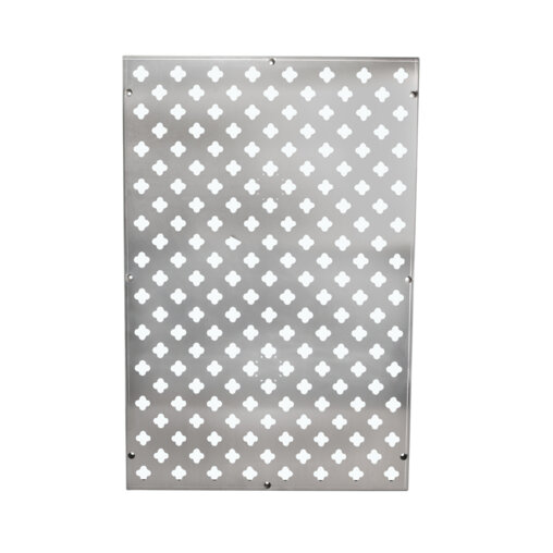 Aluminium paneel groot zilver